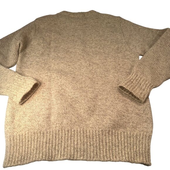 REI Crewneck Sweater Mens Ribbed Winter Preppy Academia Cottage Vintage - Picture 8 of 14